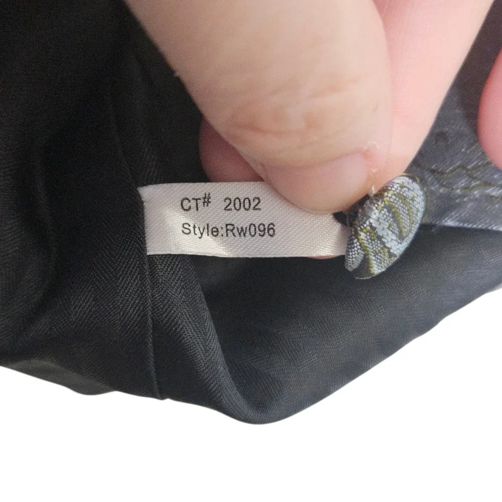 Scully‎ Vest NWT Mens L Blue Paisley Gold Western Wedding Prom Formal Party